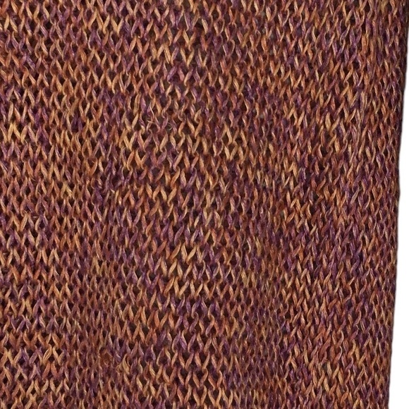 THEORY 100% Linen Sweater Adoncia Astra Loose Split Back Multicolor Size P/TP XS - Picture 11 of 13